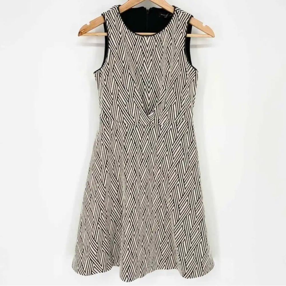 Banana Republic Geo Print Jacquard Dress, Size 4